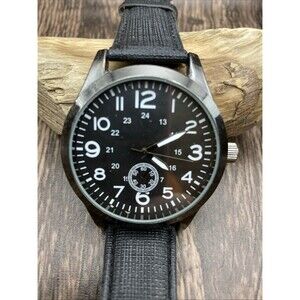 FMD black men’s watch new battery